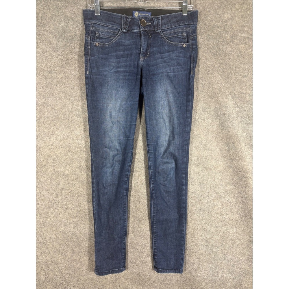 Democracy Absolution Skinny Jeans Womens 4 Dark Wash Blue Denim B1105F9BX